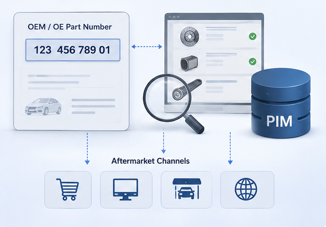 OEM Numbers in PIM OEM Numbers in PIM