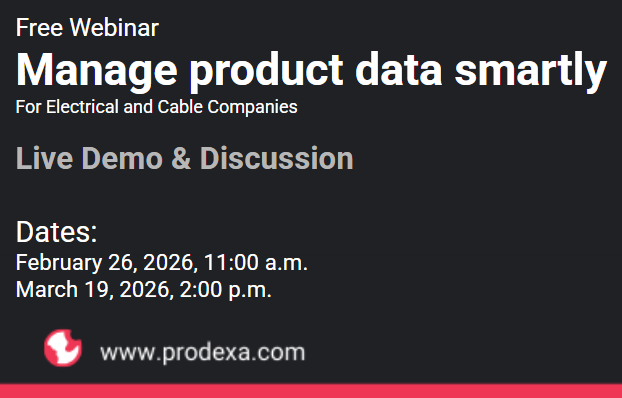 Webinar Product Data Management